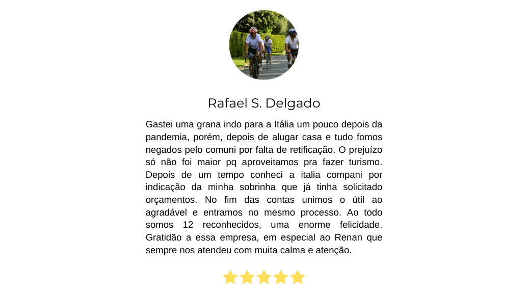 Empresa dedicada e especializada em genealogia familiar, montagem documental, preparação de processos e reconhecimento da cidadania italiana por mérito judicial, com mais de 2.000 processos protocolados, 100% de casos deferidos e mais de 5.000 ítalo-brasileiros reconhecidos.